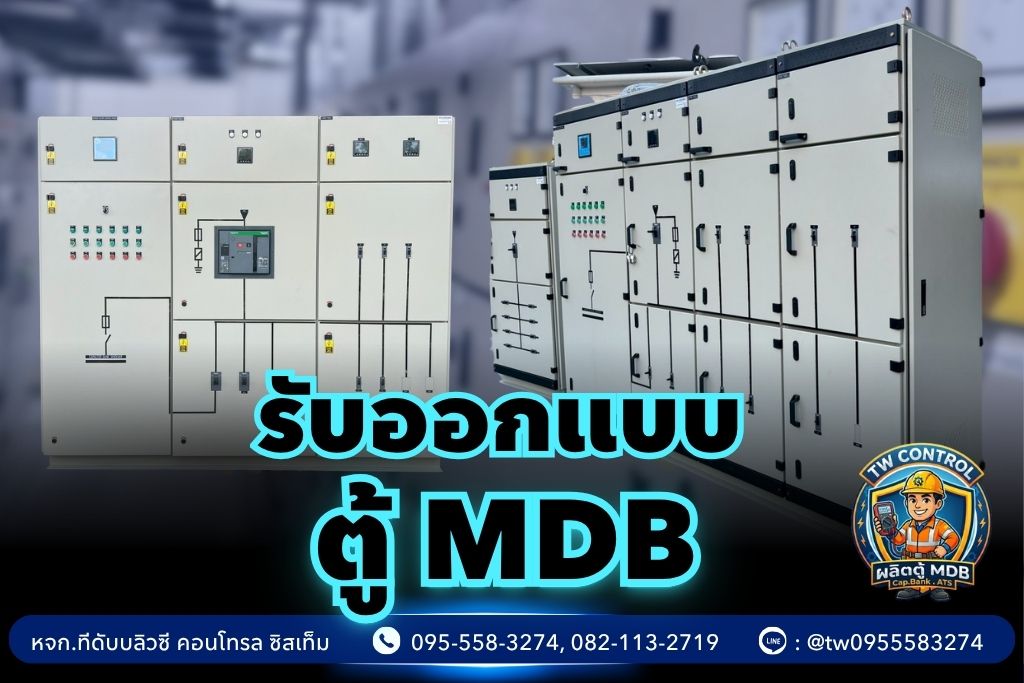 ออกแบบตู้ MDB
